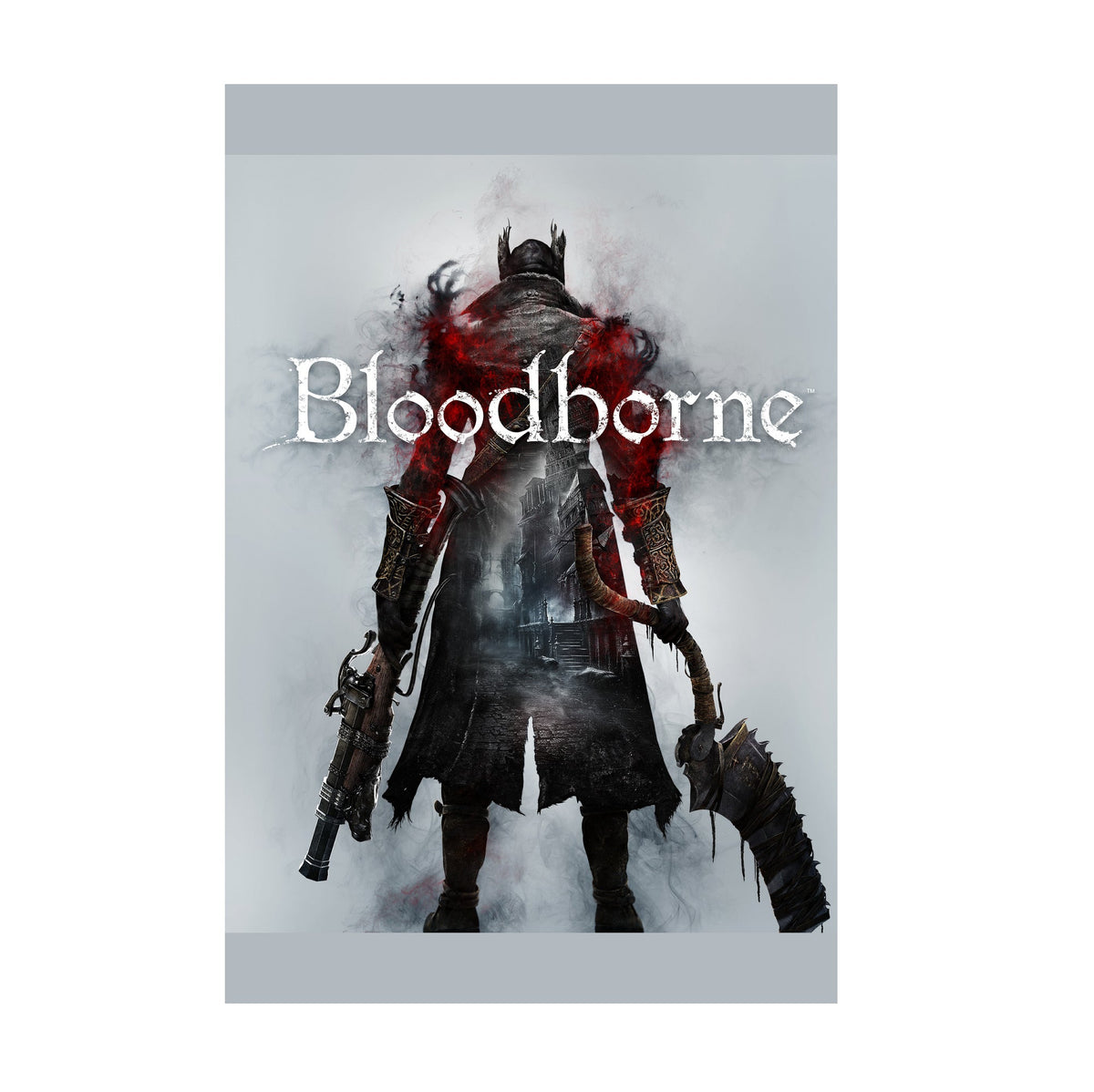 Bloodborne Poster ‚Äî Box Art Print | FromSoftware Gothic Horror Gaming Wall Art