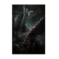 Bloodborne Poster ‚Äî Hunter & Saw Cleaver Key Artwork Print | FromSoftware Gothic Horror Wall Art