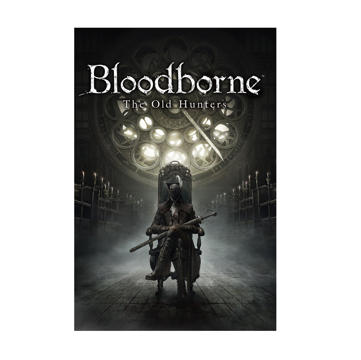 Bloodborne: The Old Hunters Poster ‚Äî Key Art Print | FromSoftware DLC Gothic Horror Wall Art