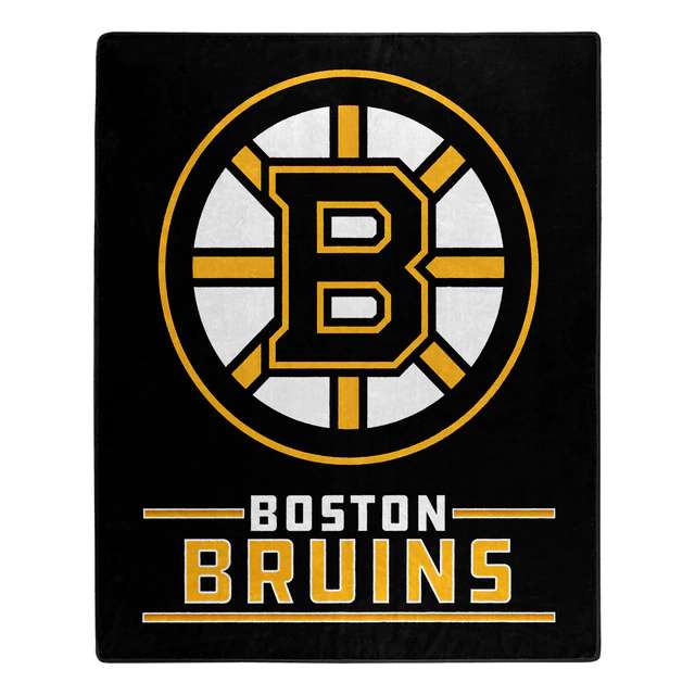 Boston Bruins Throw Blanket 50×60 Interference Design