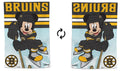 Boston Bruins Mickey Mouse Hockey Banner