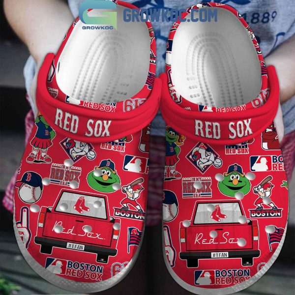 Boston Red Sox 2024 Let's Go Baseball Season Crocs Clogs