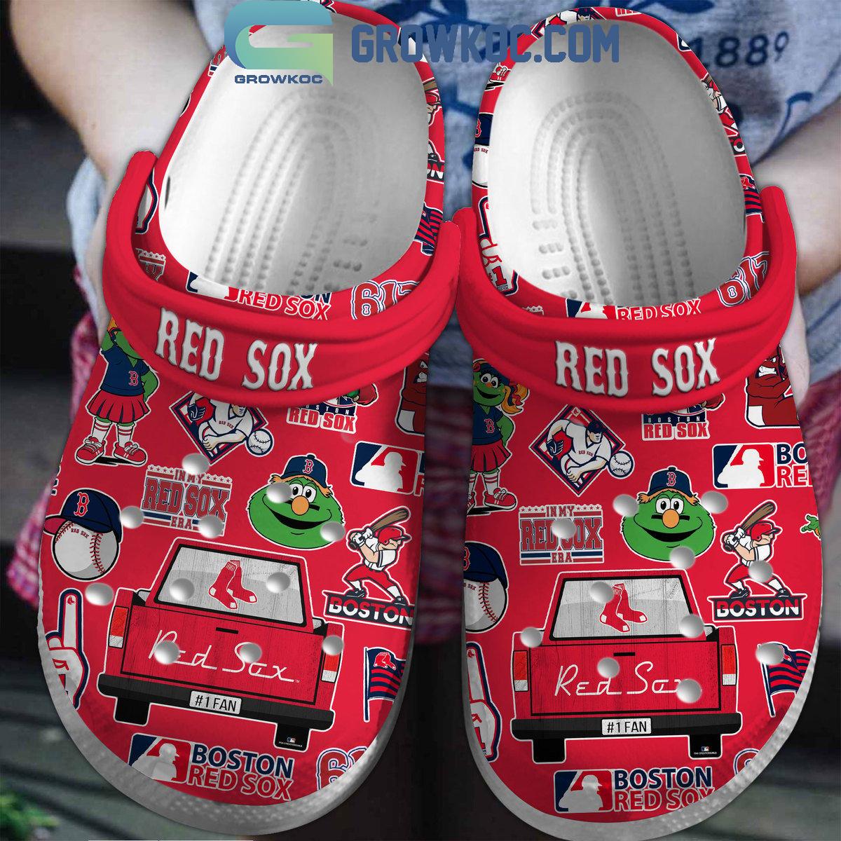 Boston Red Sox 2024 Let's Go Baseball Season Crocs Clogs