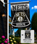 Brooklyn Nets Banner Basketball House Flag