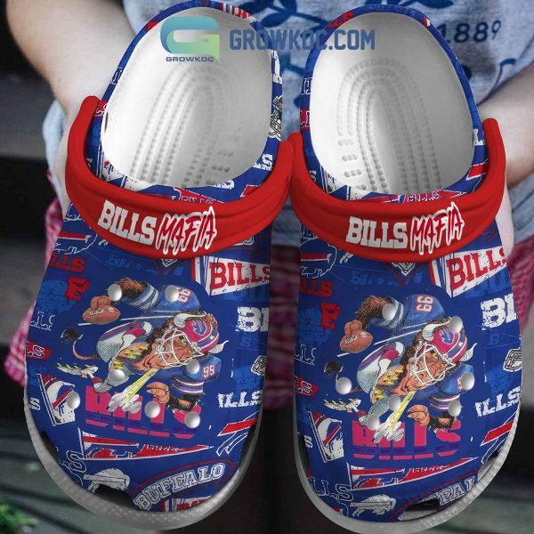 Buffalo Bills Bills Mafia Crocs Clogs