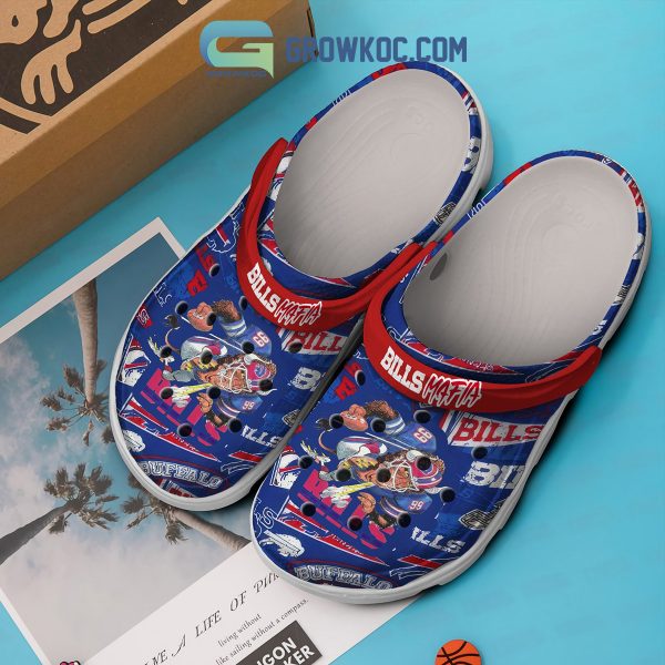 Buffalo Bills Bills Mafia Crocs Clogs