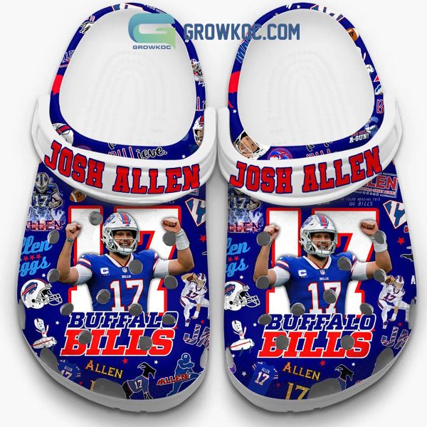 Buffalo Bills Josh Allen Clogs Crocs