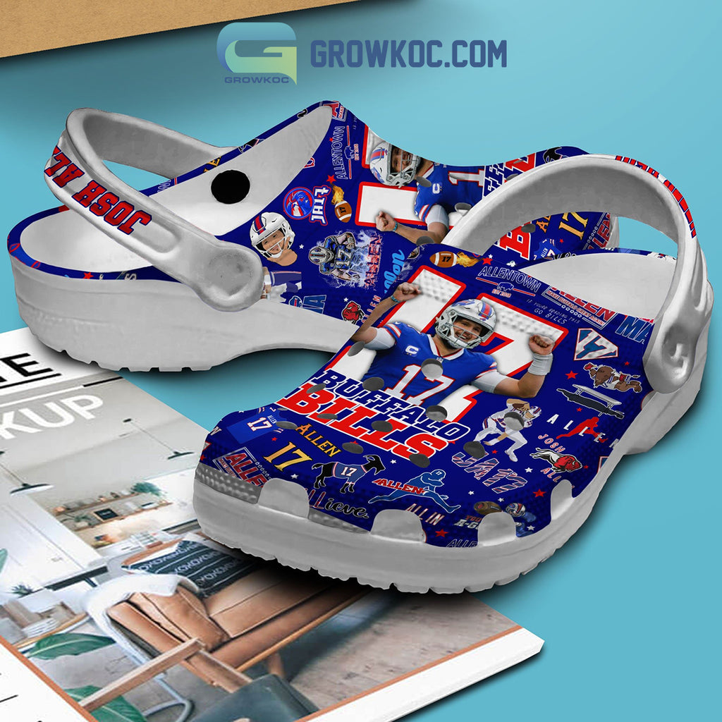 Buffalo Bills Josh Allen Clogs Crocs