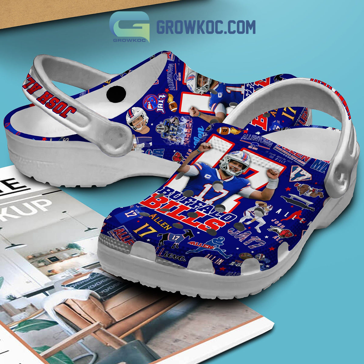 Buffalo Bills Josh Allen Clogs Crocs