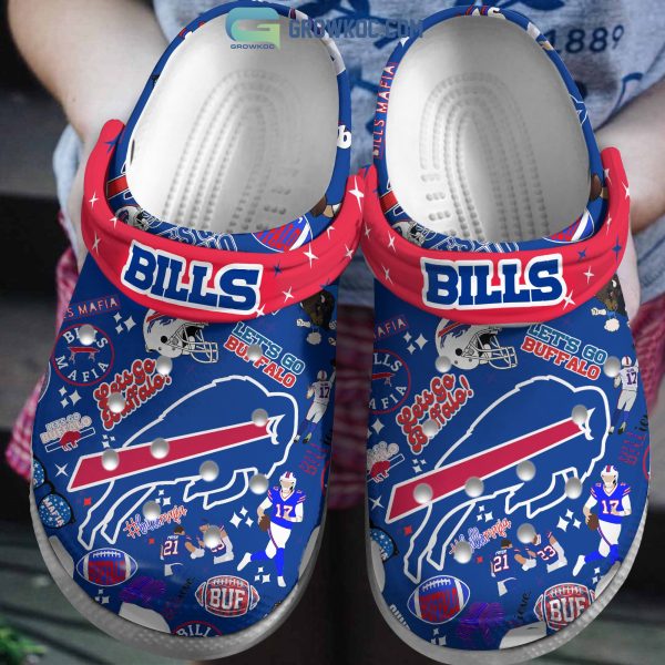 Buffalo Bills Let's Go Crocs