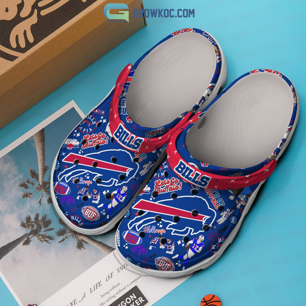 Buffalo Bills Let's Go Crocs