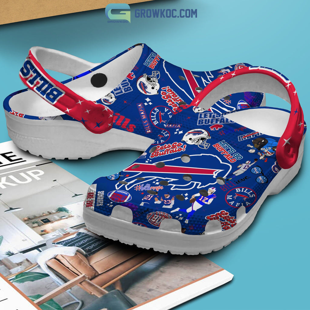Buffalo Bills Let's Go Crocs
