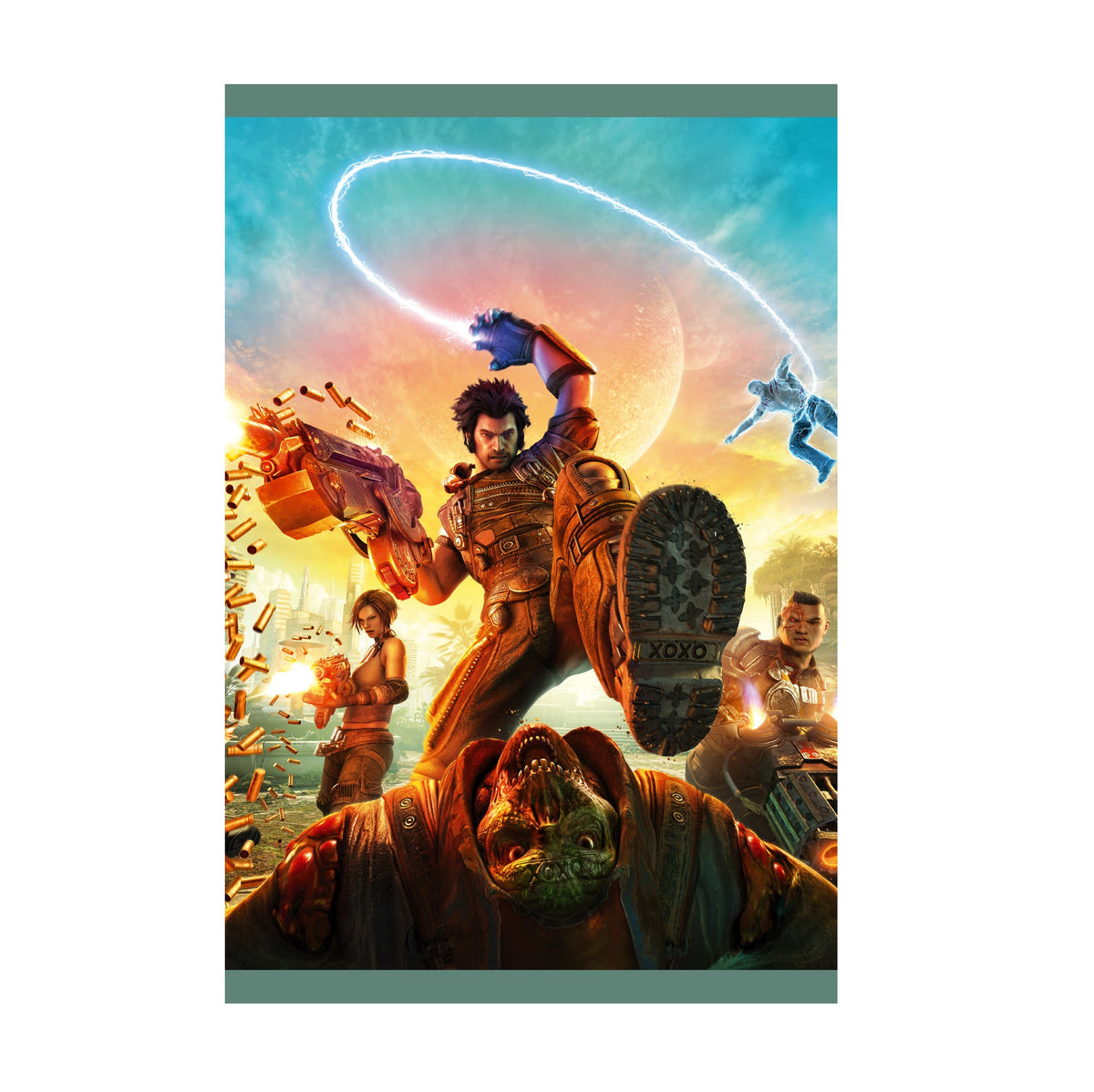 Bulletstorm Poster ‚Äî Cover Art Print | FPS Gaming Wall Art