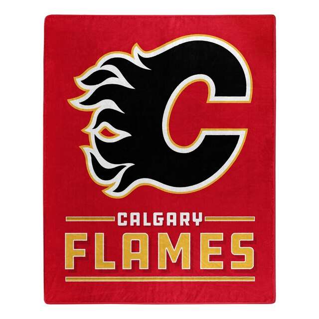 Calgary Flames Throw Blanket 50×60 Interference Design