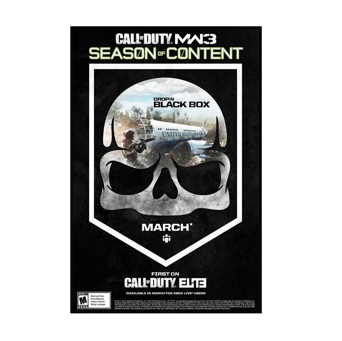 Call of Duty Modern Warfare 3 Poster ‚Äî Black Box Season Art | FPS Gaming Wall Art