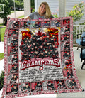 Canada World Junior Championships Ice Hockey World 2023 Fleece Blanket Quilt