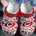 Carolina Hurricanes Let's Go Canes Redvolution Clogs Crocs