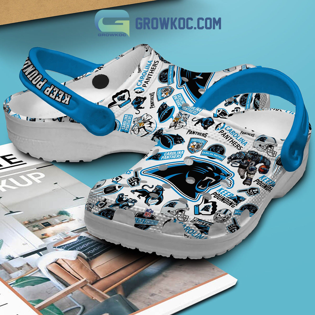 Carolina Panthers Keep Pounding Clogs Crocs