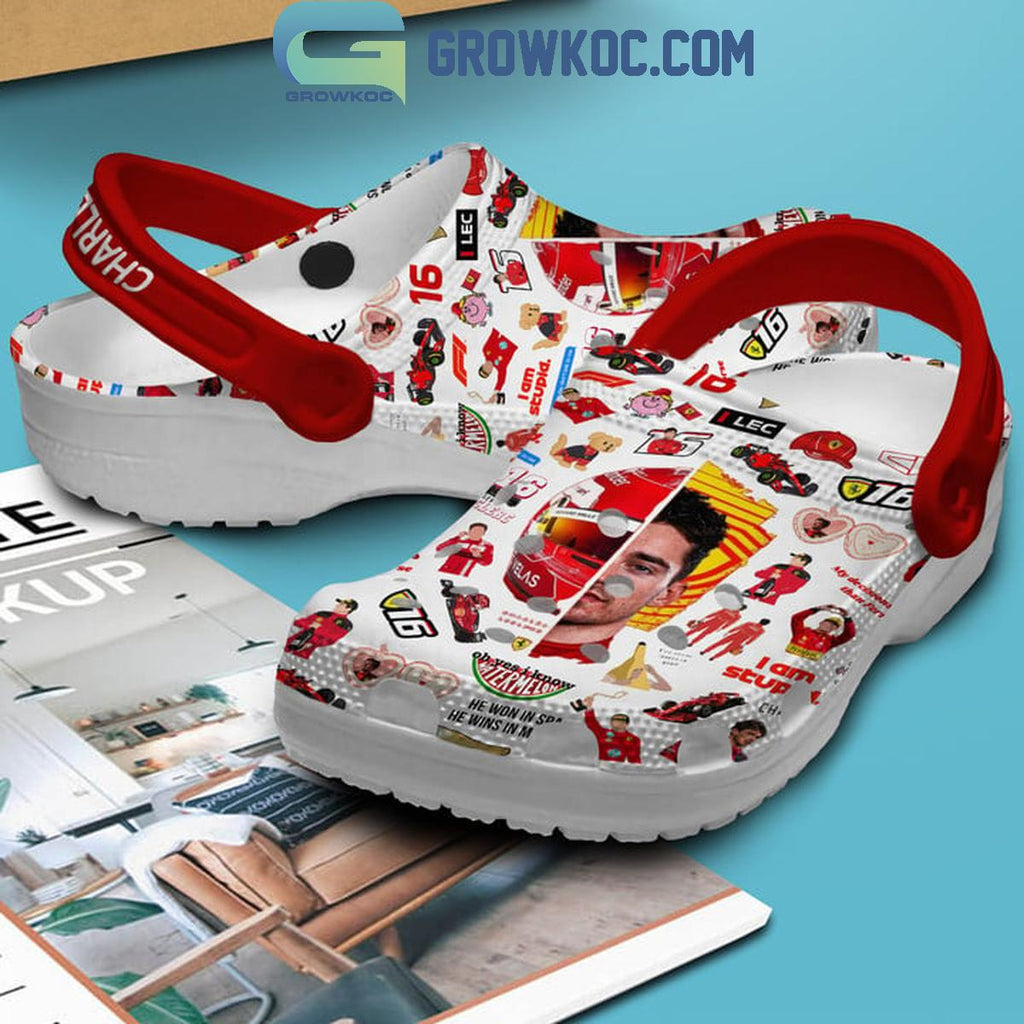 Charles Leclerc Oh Yes I Know Watermelon Crocs Clogs
