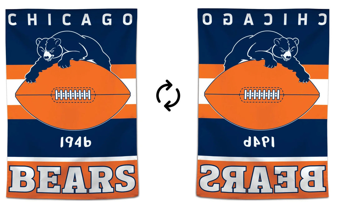 Chicago Bears Banner Vintage 1946 Logo House Flag