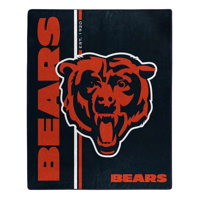 Chicago Bears Throw Blanket 50×60