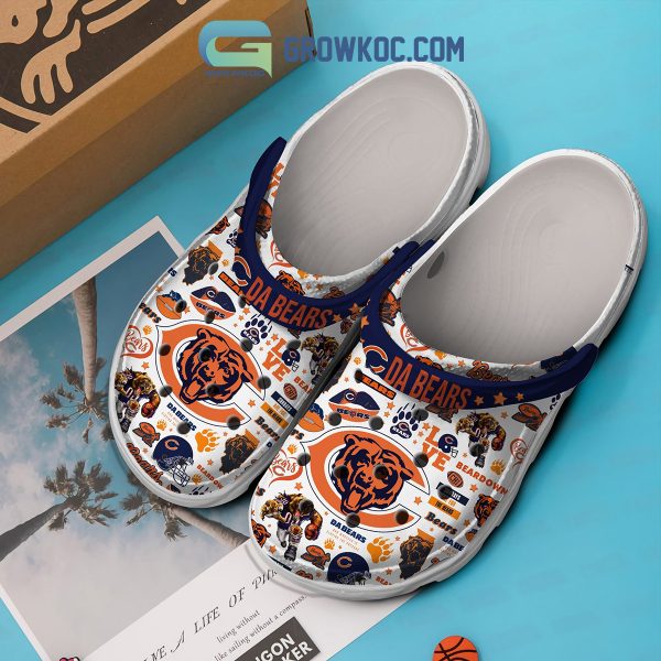 Chicago Bears Da Bears Love Sundays Are For The Bears Clogs Crocs