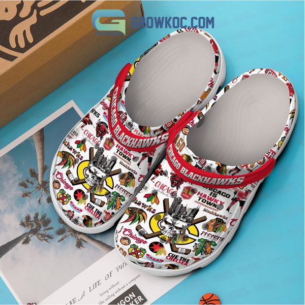 Chicago Blackhawks Cue The Chelsea Clogs Crocs