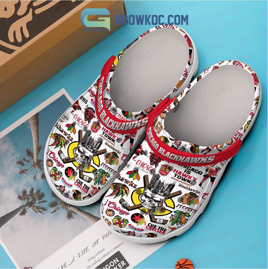 Chicago Blackhawks Cue The Chelsea Clogs Crocs