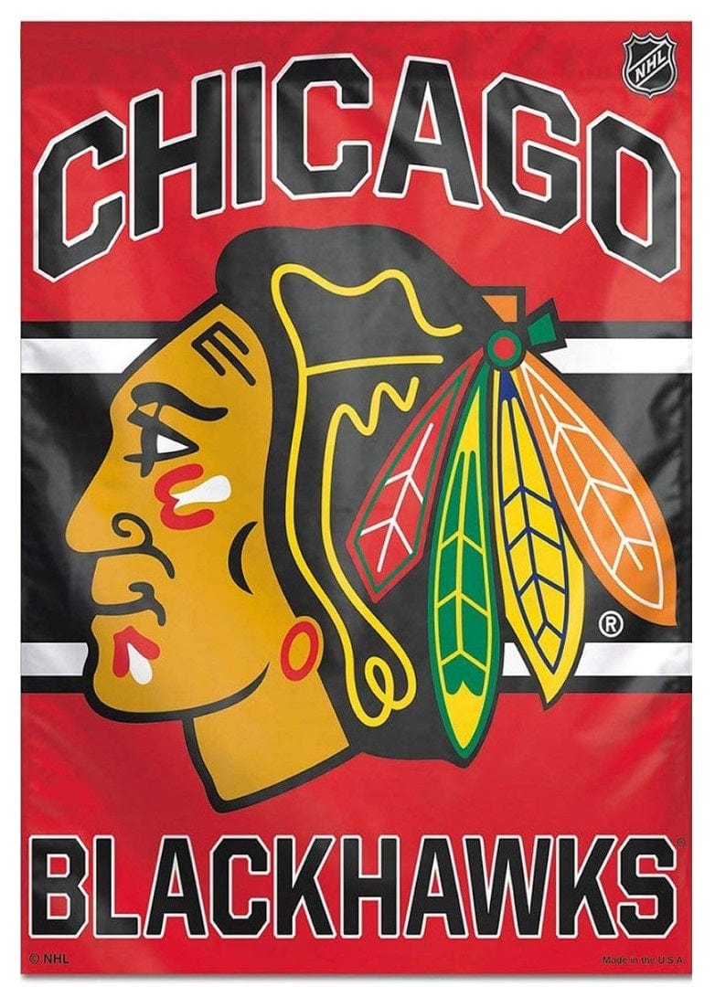 Chicago Blackhawks Flag Hockey Banner
