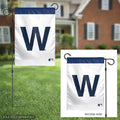 Chicago Cubs Garden Flag 2 Sided W Cubs Win