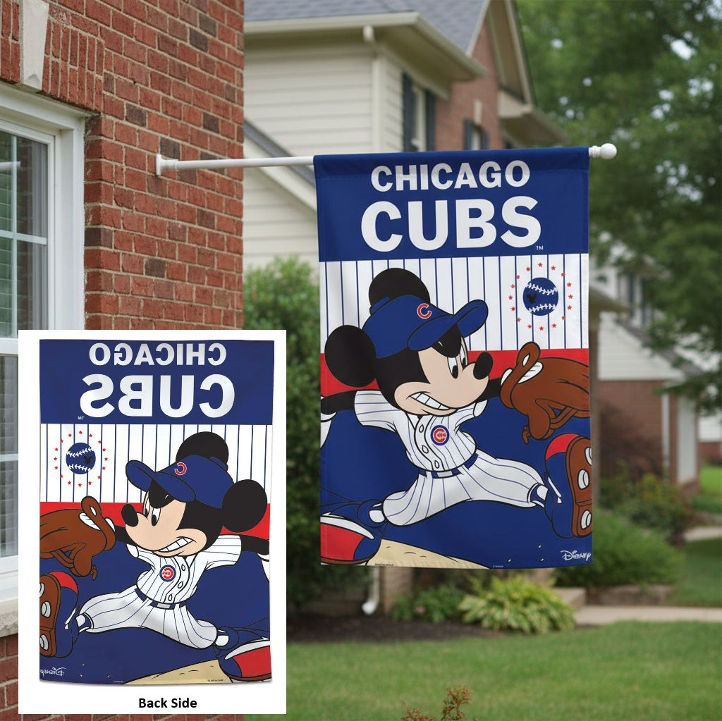 Chicago Cubs Mickey Mouse Banner