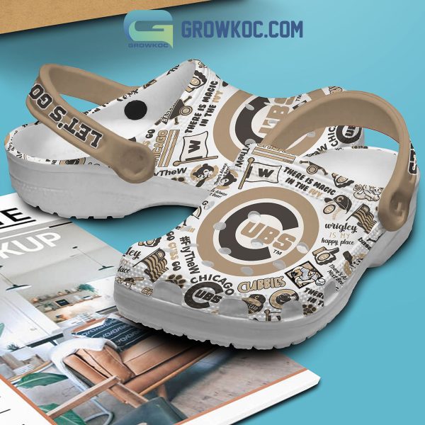 Chicago Cubs There Is Magic In The Ivy Go Cubs Go Palomino Styles Clogs Crocs