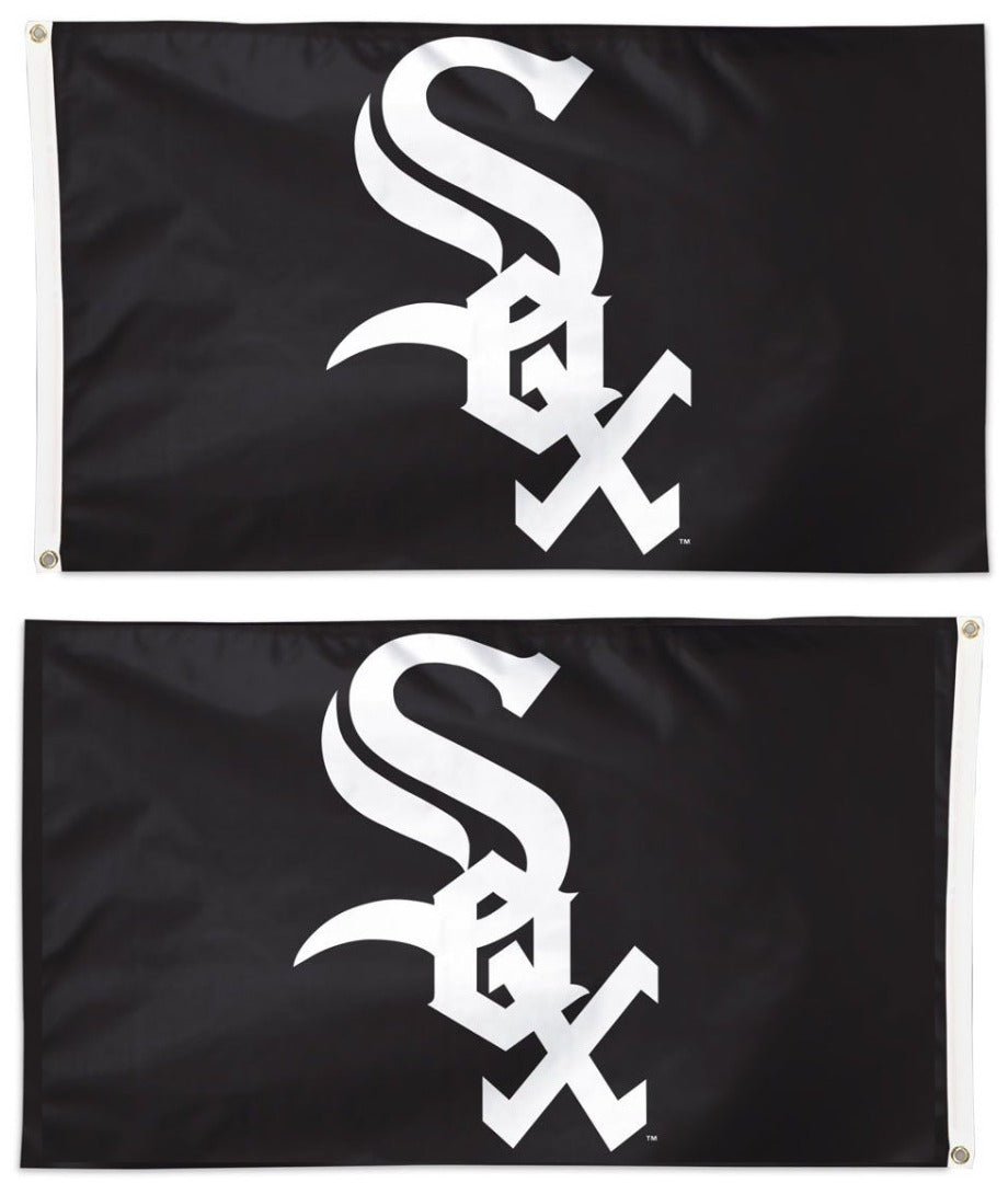 Chicago White Sox Flag 3x5 Logo 2 Sided