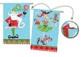 Christmas Holiday Prancer Flag 2 Sided House Banner