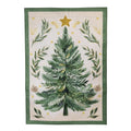 Christmas Tree With Acorn 2 Sided Banner