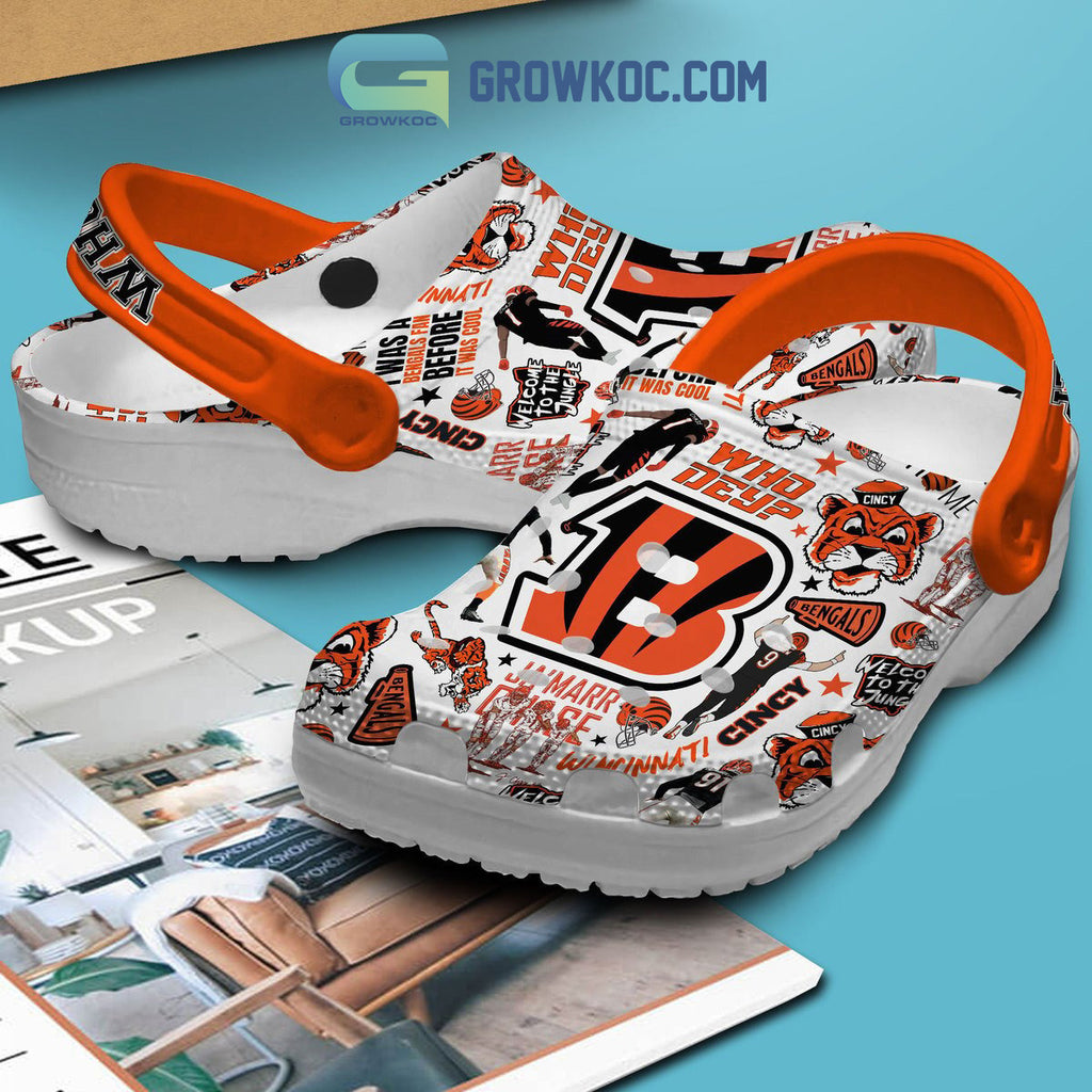 Cincinnati Bengals NFL Who Dey Clogs Crocs
