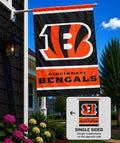 Cincinnati Bengals Vertical Banner House Flag
