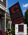 Cincinnati Reds Banner City Connect House Flag