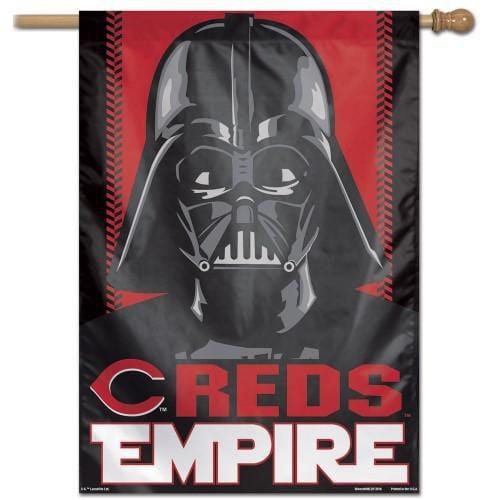 Cincinnati Reds Empire Flag Star Wars House Banner