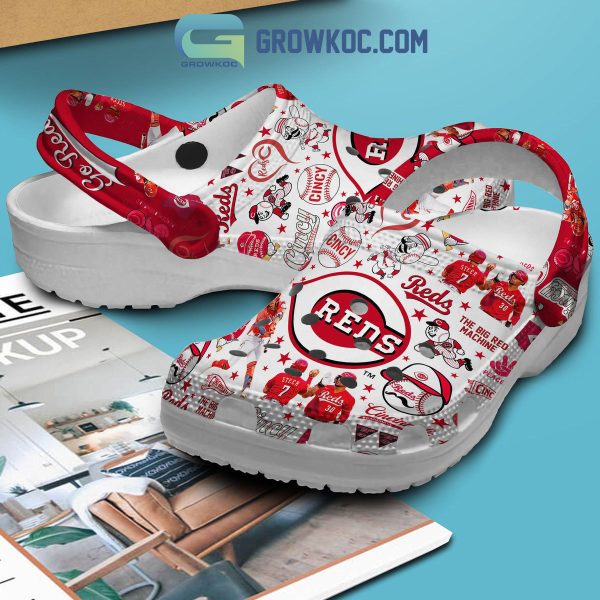 Cincinnati Reds The Big Red Machine Go Reds Clogs Crocs