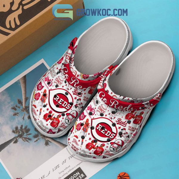 Cincinnati Reds The Big Red Machine Go Reds Clogs Crocs