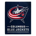 Columbus Blue Jackets Throw Blanket 50×60 Interference Design