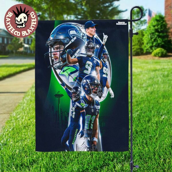 Congrats Seattle Seahawks It Was All Super Bowl LX Champions Sport Illustrated Garden House Flag