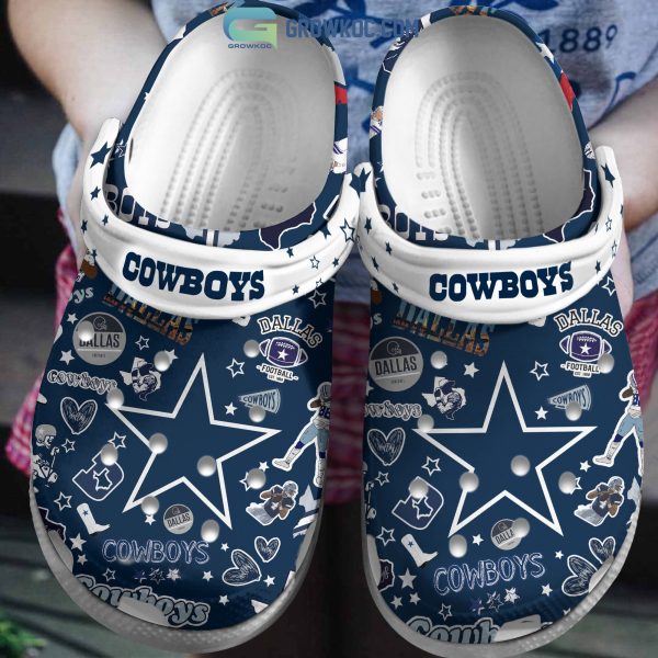 Dallas Cowboys Football Crocs