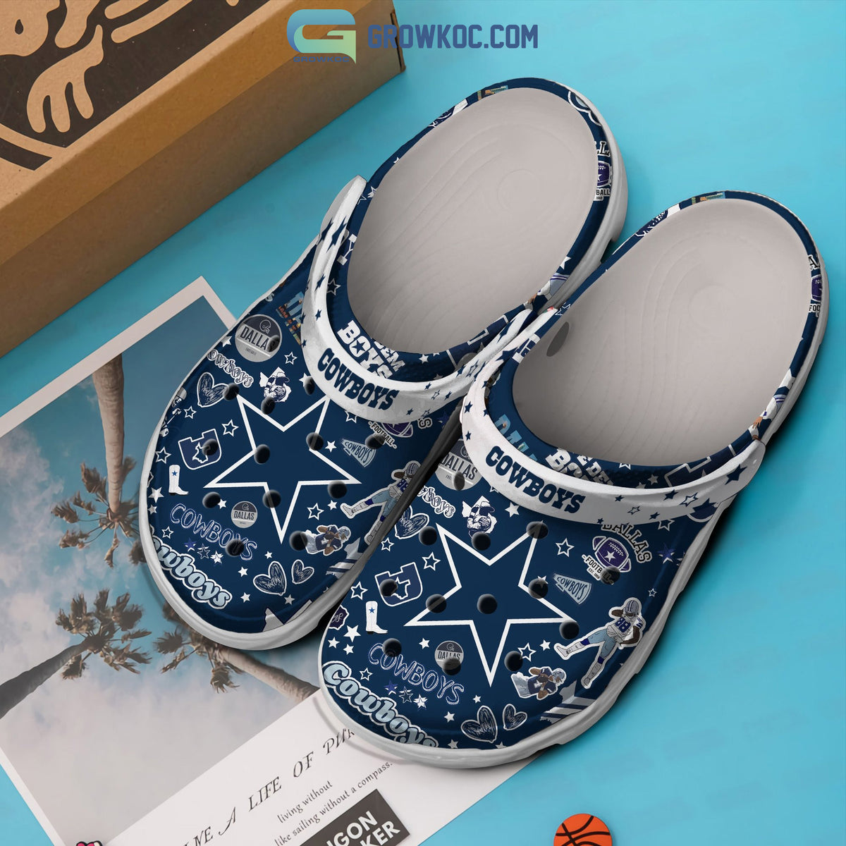 Dallas Cowboys Football Crocs