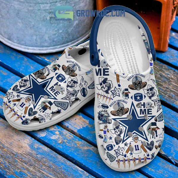 Dallas Cowboys NFL America's Team Clogs Crocs