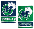 Dallas Mavericks Garden Flag 2 Sided Retro Logo
