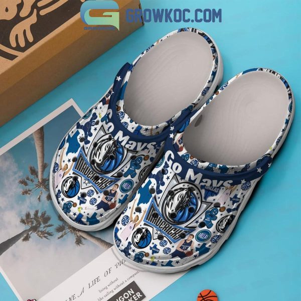 Dallas Mavericks Go Mavs Fan Love Crocs Clogs