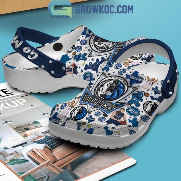 Dallas Mavericks Go Mavs Fan Love Crocs Clogs