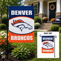 Denver Broncos 2 Sided NFL Garden Flag